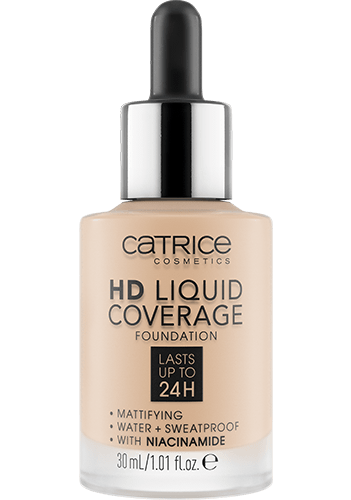 CATRICE HD Liquid Coverage Foundation podkład 010 Light Beige 30ml