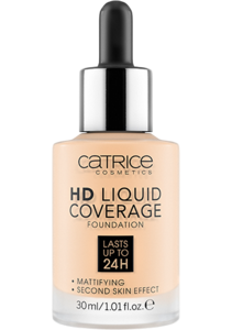 CATRICE HD Liquid Coverage podkład 002 Porcelain Beige 30ml