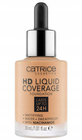 CATRICE Hd Liquid Coverage podkład do twarzy 034 Medium Beige 30ml 