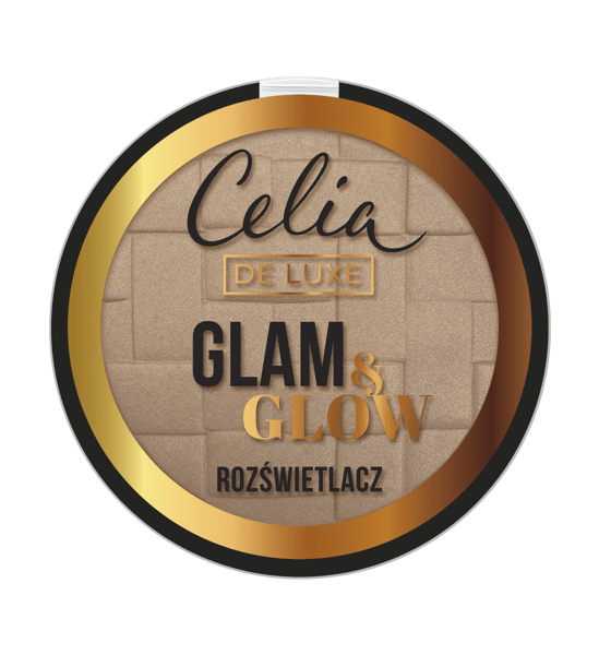 CELIA De Luxe Glam & Glow rozświetlacz do ciała 106 Gold 9g