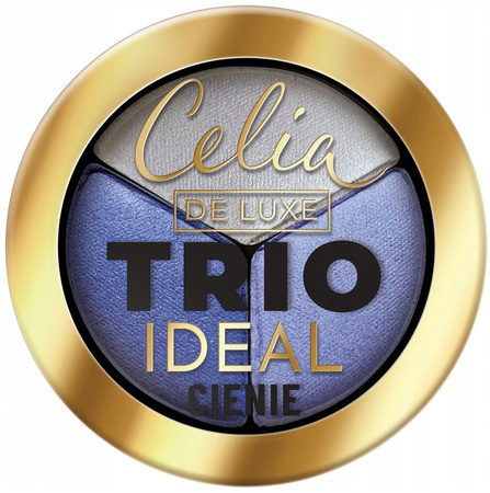 CELIA De Luxe Trio Ideal cienie do powiek prasowane 304 4g 