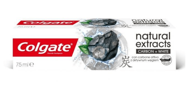 COLGATE Natural Extracts pasta do zębów Charcoal+White 75ml