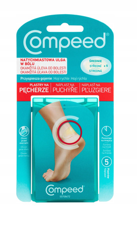 COMPEED plastry na pęcherze Średnie 5szt