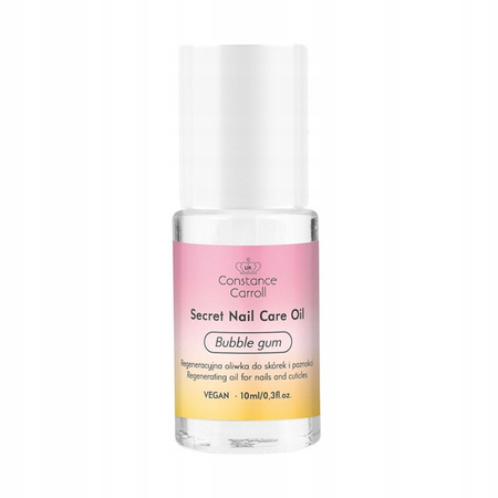 CONSTANCE CARROLL Secret Nail Care Oil olejek do paznokci Bubble Gum 10ml 