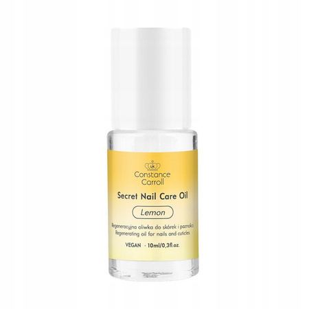 CONSTANCE CARROLL Secret Nail Care Oil olejek do paznokci Lemon 10ml 