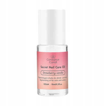 CONSTANCE CARROLL Secret Nail Care Oil olejek do paznokci Stawberry Vanilla 10ml