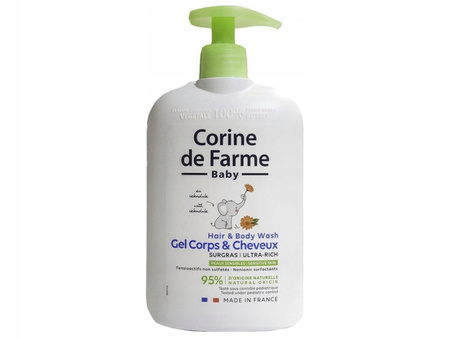 CORINE DE FARME Baby delikatny żel 2w1 500ml pompka