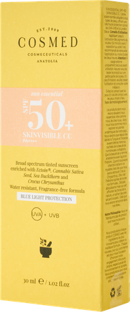 COSMED Sun Essential krem do twarzy Skinvisible CC SPF50+ 30ml 