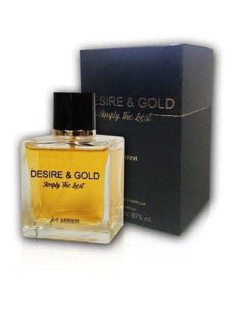 COTE AZUR Women Desire & Gold Simply The Best edp 100ml