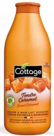 COTTAGE Douche & Bain Lait Hydratant żel pod prysznic Sweet Caramel 750ml 