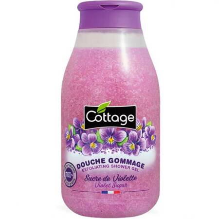 COTTAGE Exfoliating Shower Gel żel pod prysznic z peelingiem Violet Sugar 270ml 