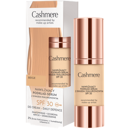 DAX Cashmere DD podkład-serum do twarzy SPF30 02 Beige 30ml