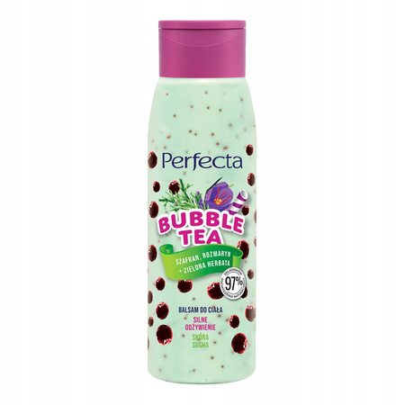 DAX Perfecta Bubble Tea balsam do ciała szafran 400ml 