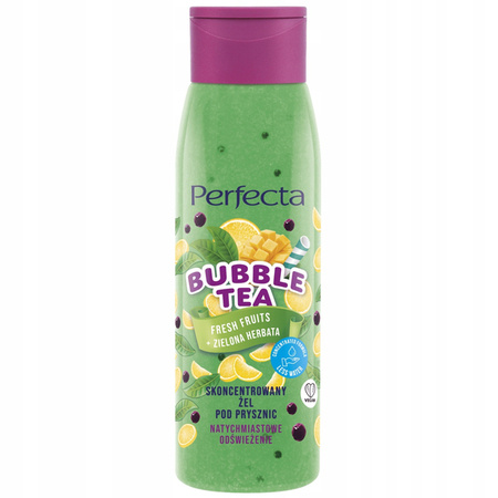 DAX Perfecta Bubble Tea żel pod prysznic Fresh Fruits & Zielona Herbata 400g 