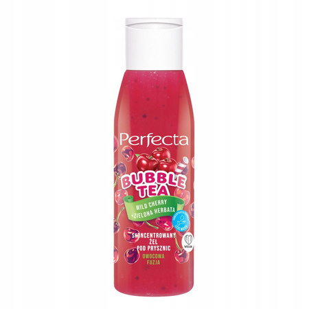 DAX Perfecta Bubble Tea żel pod prysznic Wild Cherry & Zielona Herbata 100ml