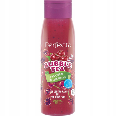 DAX Perfecta Bubble Tea żel pod prysznic Wild Cherry & Zielona Herbata 400g