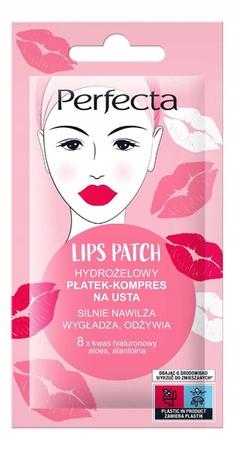 DAX Perfecta Lips Patch płatek-kompres na usta hydrożelowy