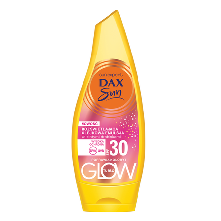 DAX Sun olejkowa emulsja z drobinami SPF30 175ml 