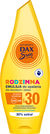 DAX Sun rodzinna emulsja do opalania SPF30 250ml