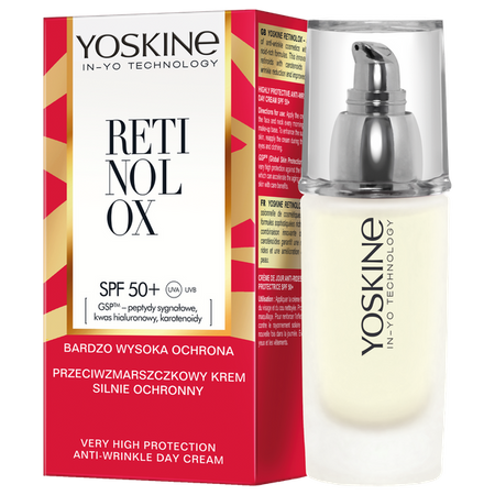 DAX Yoskine RetinolX krem do twarzy przeciwzmarszczkowy SPF50+ 30ml