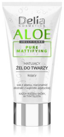 DELIA Aloe matujący żel do twarzy 50ml