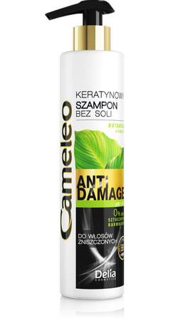 DELIA Cameleo Anti Damage keratynowy szampon bez soli do włosów 250ml