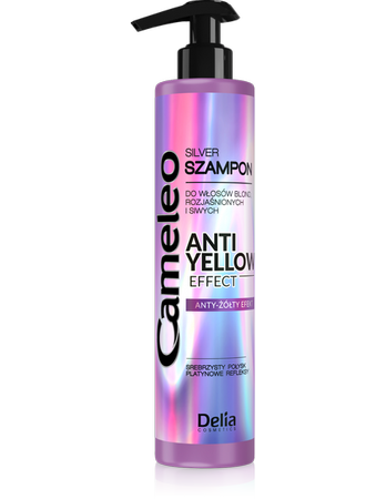 DELIA Cameleo Anti-Yellow Effect Silver szampon do włosów 250ml