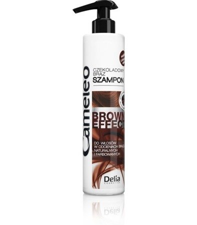 DELIA Cameleo Brown Effect szampon do włosów Czekoladowy Brąz 250ml