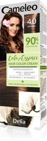 DELIA Cameleo Color Essence krem koloryzujący 4.0 Brown