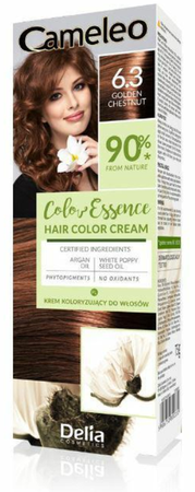 DELIA Cameleo Color Essence krem koloryzujący 6.3 Golden Chestnut