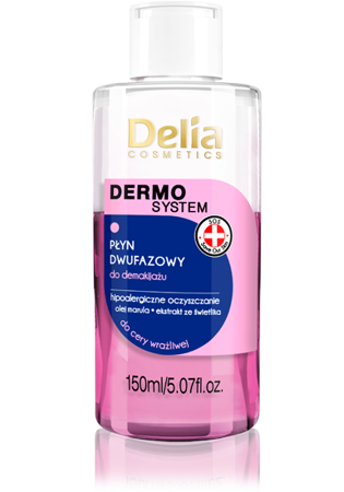 DELIA Dermo System płyn dwufazowy do demakijażu 150ml