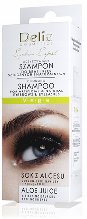 DELIA Eyebrow Expert szampon do brwi i rzęs Im Vegan 50ml