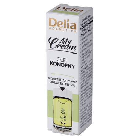 DELIA My Cream składnik aktywny Olej konopny 5ml TERMIN 09-2024