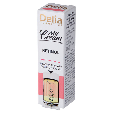 DELIA My Cream składnik aktywny Retinol 5ml