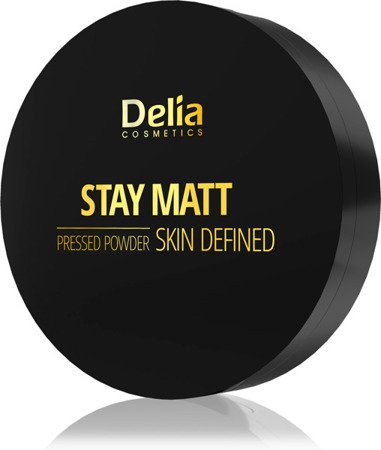 DELIA Stay Matt puder prasowany matujący 205 Latte 9g