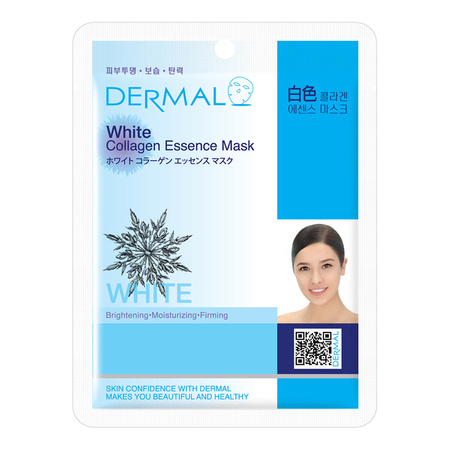 DERMAL Collagen Essence Mask maska do twarzy w płacie White