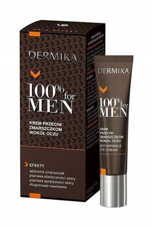 DERMIKA 100% For Men krem pod oczy przeciwzmarszczkowy 15ml