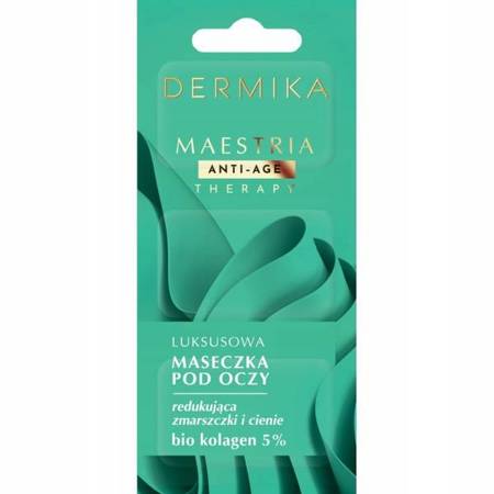 DERMIKA Maestria maseczka pod oczy Bio kolagen 5% 3x1,5ml