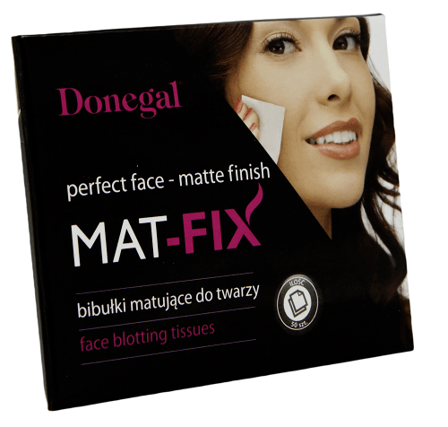 DONEGAL Mat-Fix bibułki matujące do twarzy 50szt