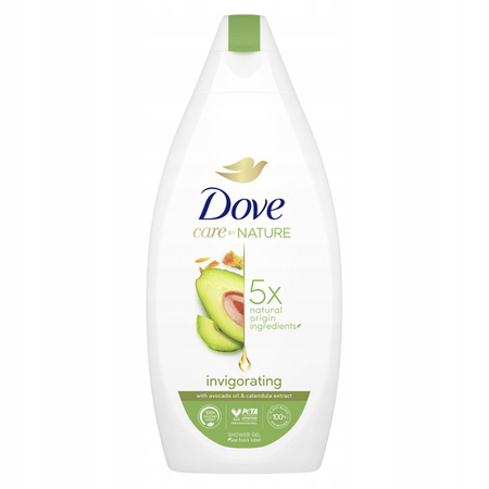 DOVE Care by Nature żel pod prysznic Invigorating 400ml