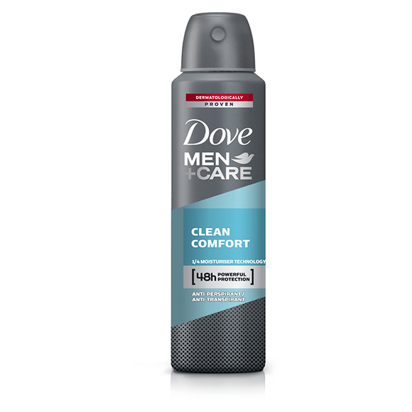 DOVE Men+Care Clean Comfort antyperspirant w aerozolu 150ml