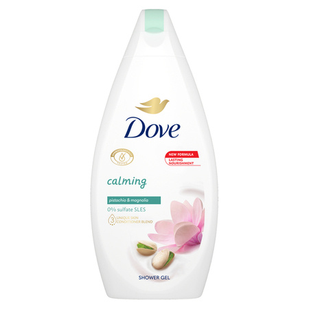 DOVE żel pod prysznic Calming Pistachio 450ml