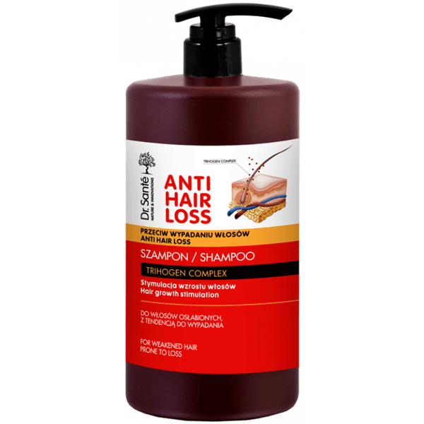 DR SANTE Anti Hair Loss szampon stymulujący wzrost włosów 1000ml