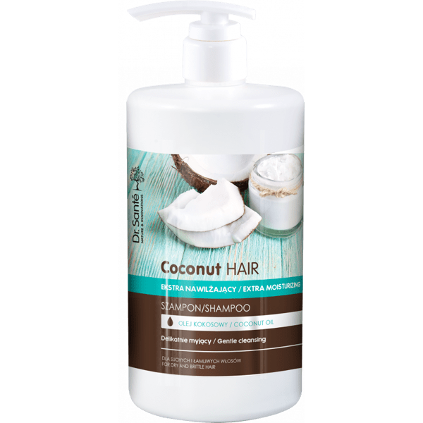 DR SANTE Coconut Hair ekstra nawilżający szampon do włosów 1000ml