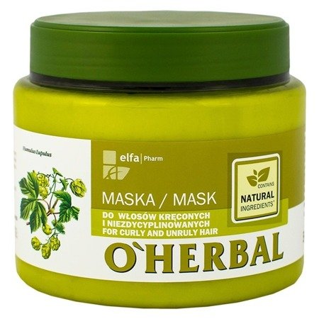 ELFA PHARM O’Herbal maska do włosów z ekstraktem z Chmielu 500ml
