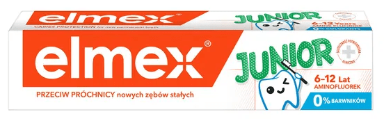 ELMEX Junior pasta do zębów 6-12 lat 75ml