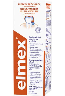 ELMEX Płyn do płukania jamy ustnej przeciw próchnicy 400ml