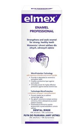 ELMEX Profesjonalna Ochrona Szkliwa płyn do płukania jamy ustnej 400ml