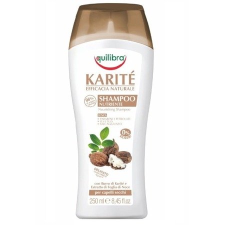 EQUILIBRA Karite szampon do włosów intensywnie odżywiający 250ml
