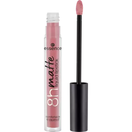 ESSENCE 8H Matte Liquid Lipstick pomadka 04 Nude Rose 2,5ml 